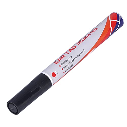 Waterproof Marker, Livestock Ear Tag Pen for Use Special Ink, Which is No Fading, Long Service Life for Be Used to Mark Livestock and Poultry
