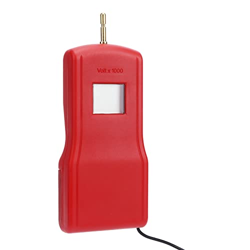 L 15Kv LCD Fence Voltage Tester Portable Fence Digital Voltmeter for Farm Garden Mld 004Br Red Red (Black) (Red MLD)
