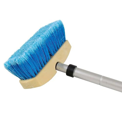 Star brite Brush & Compact Handle Combo - Extends 2'-4' - Made in USA