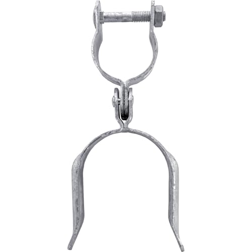 Heavy Duty Fork Latch (Bolt in) 1-7/8" x 2-7/8" Galvanized Pressed Steel - size: 1-7/8" x 2-7/8"