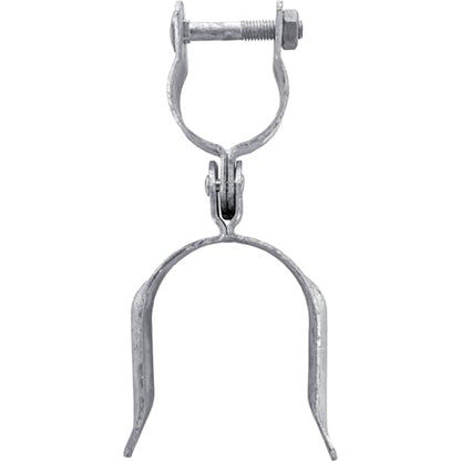 Heavy Duty Fork Latch (Bolt in) 1-7/8" x 2-7/8" Galvanized Pressed Steel - size: 1-7/8" x 2-7/8"