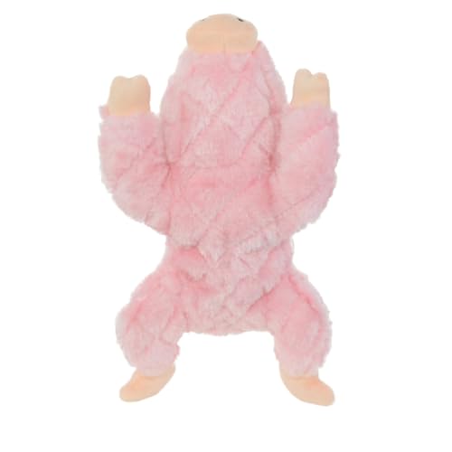MIGHTY Tuffy Piggy Ultra Durable Plush Dog Toy | Multiple Layers & Reinforced Seams , Washable and Floats , Mighty® Construction - color: Large Pink Piggy