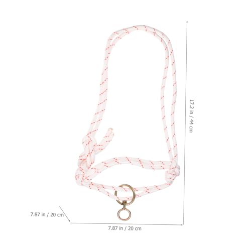 Generic Cattle Traction Halter Wear-Resistant Rope Halter Horse Bridle Alternative Cattle Equipment