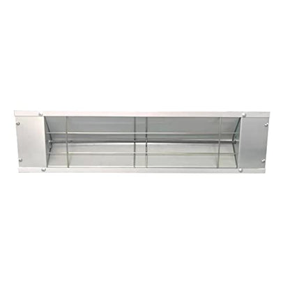 24 Inch Food Heat Lamp Commercial Food Warmer Overhead Strip Warmer 500 Watts with Chain and Us Plug,110v (24") - size: 24"