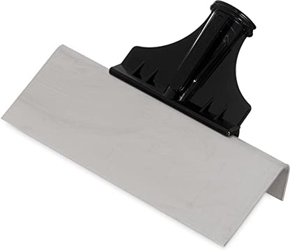SPARTA Flo-Pac Floor Scraper with Handle Socket for Cleaning, 8 Inches, Black, (Pack of 12) - style: 12 Pack