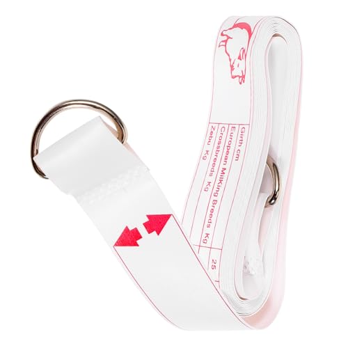 Holibanna Portable Farm Animal Weight Measuring Tape Compact and Flexible Livestock Measurement Tool for Cattle Pigs Horses for Assessment Measurements
