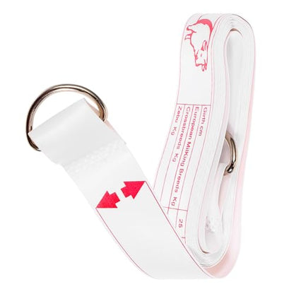 Holibanna Portable Farm Animal Weight Measuring Tape Compact and Flexible Livestock Measurement Tool for Cattle Pigs Horses for Assessment Measurements