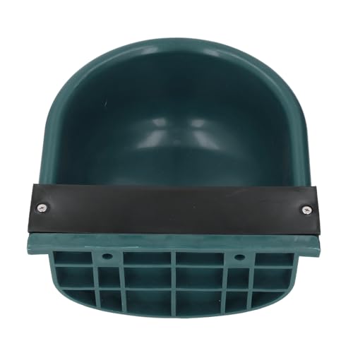AYNEFY Large Capacity Livestock Water Trough Bowl Farm Animal Drinking Water Bowl with Drainage Hole Livestock Waterer for Cattle Sheep Horse Livestock Water Bowl ABS Gardening (Forest