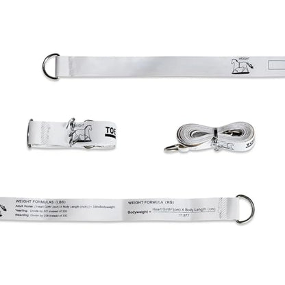 2.5 M Height Weight Measuring Tool Portable Body Weight Tape for Farm Animals