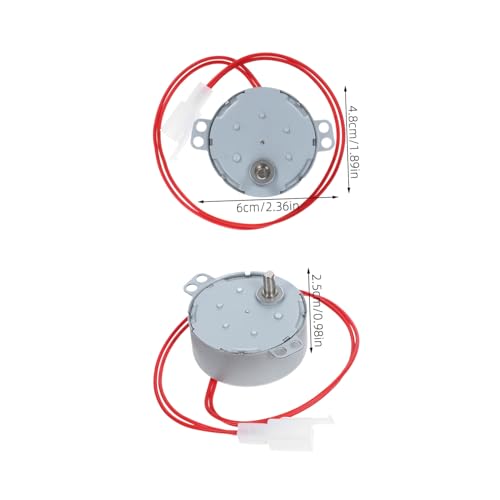 VICASKY Mini Egg Turner Motor for 110V Incubators Automatic Egg Incubator Accessory Practical Metal Replacement Part for Chicken Duck and Quail Hatching