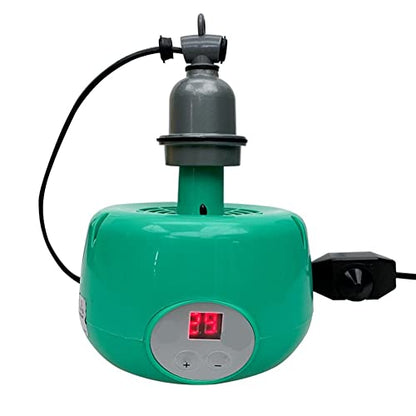 Reptile Heater Farm Animal Healthy Bulbs Warm Light for Chicken Piglet Dog Pet Thermostatic Temperature Controller Heater 220V (Color : Blue)