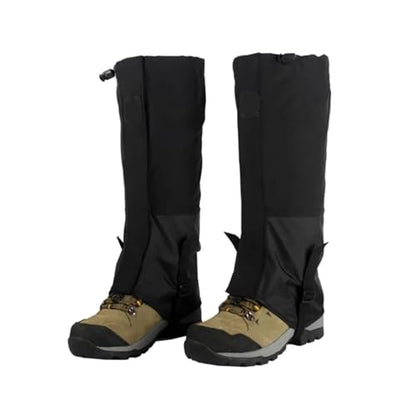 2 Pcs Outdoor Travel Leg Warmers Hiking Gaiter Waterproof Legging Shoes Hunt Climbing Camping Winter Tourist Snow Foot Cover