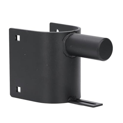 2 Way Gate Latch Lockable for 1 5/8 in to 2 in Round Tube, Heavy Duty Farm Gate Latch with Padlock Hole, Anti Sag Sturdy Steel Construction for Livestock Cattle Fence