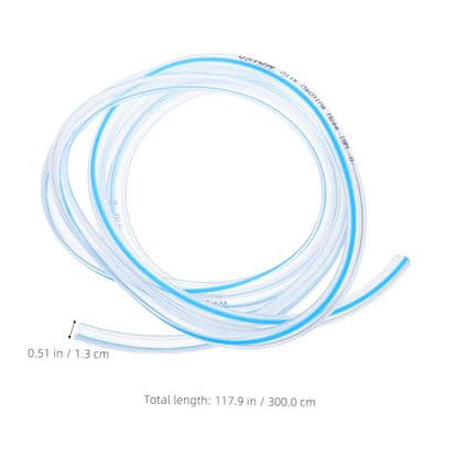 Kisangel Cow Milking Hose Replacement Pvc Milk Tube for Milking Machine Sturdy Construction