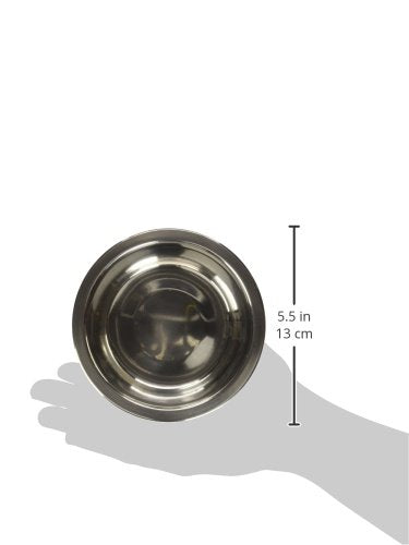 OurPets Basic Stainless Steel Dog Bowl, 1 Pint