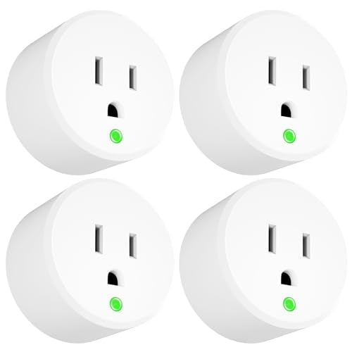 Thermostatically Controlled Outlet - On at 32°F/Off at 50 °F, Thermostat Plug Outlet, No Need to Close Manually, for Chicken Water Coop Heater Heated Water Bowl Bird Bath Deicer Roof Cable (4 Pcs) - style: White 4Pcs