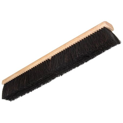 SPARTA Flo-Pac Horsehair Floor Sweep, Floor Brush for Cleaning, 24 Inches, Black - style: Polypropylene with Horsehair