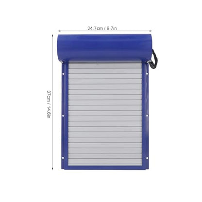 Luocute Automatic Chicken Coop Door, Solar Powered with Programmable Timer, HD LED Display, Light Sensor and Remote Control, Anti Pinch Safety Design for Chickens Ducks and Geese