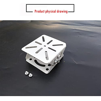 Universal Security Camera Mount Bracket - Heavy Duty Metal Adapter for PTZ, Dome Surveillance Cameras | Wall, Ceiling, Pole Mount Compatible | Indoor/Outdoor Use