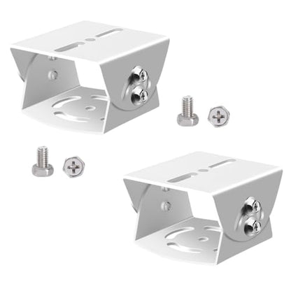 2D Adjustable Security Surveillance CCTV Camera Mounting Bracket Duckbill Head Universal Joint Bracket Crossbar Adapter (2D Steel Mount Adapter) - size: 2D Steel Mount Adapter