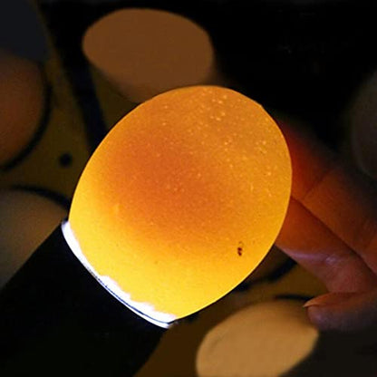1pc Led Egg Tester, 9 Led Egg Candler for Monitoring Egg Incubator Brooder Hatching Chicken Incubation Equipment Chicken Tool (Random Color)