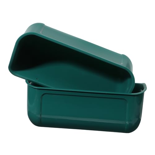 Galvanized Chicken Feeder Large Capacity Poultry Feeder Auto Feed Trough for Birds Feed Trough Bucket