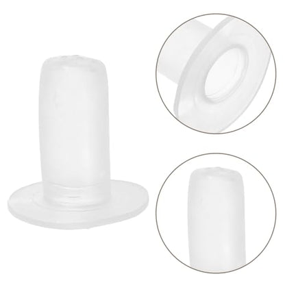 Kisangel 5pcs Calf Nursing Bottle Nipple, Leakproof Soft Silicone Teat for Efficient Feeding for Calves and Livestock Pet Feeding Essentials
