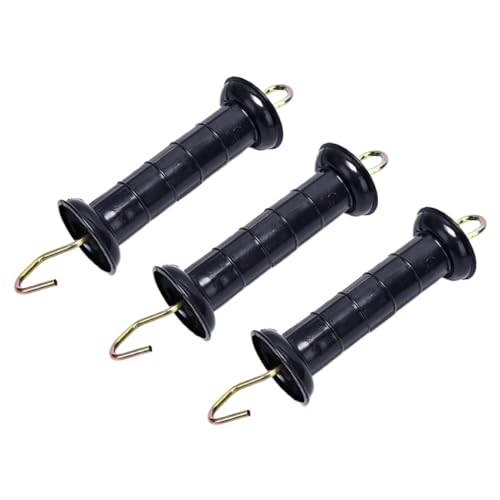 8pcs Heavy Duty Electric Fence Arch Hook Gate Handle Spring Inside Insulator
