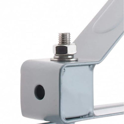 PRO SOURCE Wall Mount Bracket Kit for Industrial Air Circulator Fan Head: fits up to 24" Fan Head - style: Silver: Up to 24"