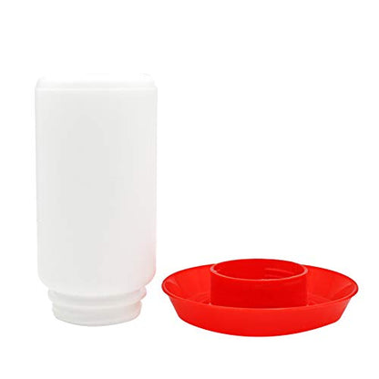 2-in-1 Chick Starter Set, 0.3Gal Chick Feeder and Waterer Kit for Baby Chicken Duck Brooder Duck Feeder Quail Feeder Chicken Feeder and Waterer Set