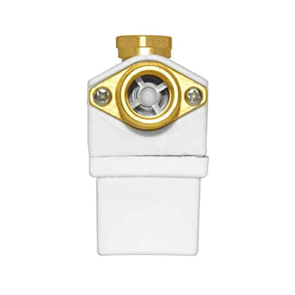 Beduan 12V Plastic Water Electric Solenoid Valve Normally Closed 1/2" - size: DC12V-1/2"