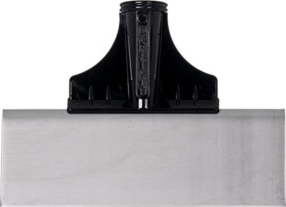 SPARTA Flo-Pac Floor Scraper with Handle Socket for Cleaning, 8 Inches, Black, (Pack of 12) - style: 12 Pack