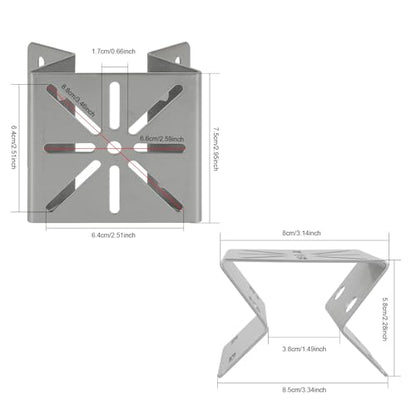 Metal Corner Mount Bracket for S340 Solocam S340 PTZ Camera Durable Adjustable Fits Many Cameras Secure Surveillance Housing