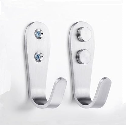 zoele Wall Mounting High Velocity Floor Fan Bracket, Wall Mount Industrial Grade Floor Fan Hook Hanger, Wall Fan Support Hook kit (2 Pcs Silver) - color: 2 Pcs Silver