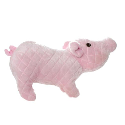 MIGHTY- Massive-Farm-Piglet-- Squeaker-Multiple Layers. Made Durable, Strong & Tough. Interactive Play Dog Toy (Tug, Toss & Fetch). Machine Washable & Floats. (Massive) | Multiple Layers & Reinforced Seams , Washable and Floats , Mighty® Construction - co