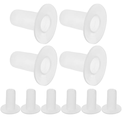 TIDTALEO 10pcs Calf Milk Bottle Nipples Rubber Pacifiers for Livestock Feeding Sturdy Calf Nursing Bottles Accessories for Farm Animal Milk Feeding