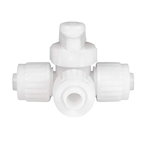 RecPro 1/2" Flair-It T Fitting – PEX & Gray Tubing Plastic Tee Connector | No Crimp RV Plumbing Fitting | Leak Resistant (5 Fittings) - size: 5 Fittings