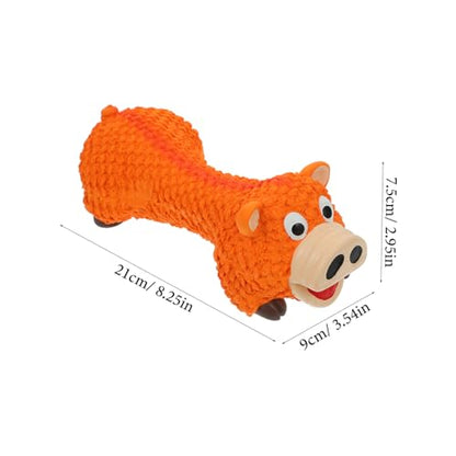 Cartoon Pig Dog Chew for Dogs Durable Molar Plaything for Teething and Interactive Play Prevents Furniture Damage and Supports Training