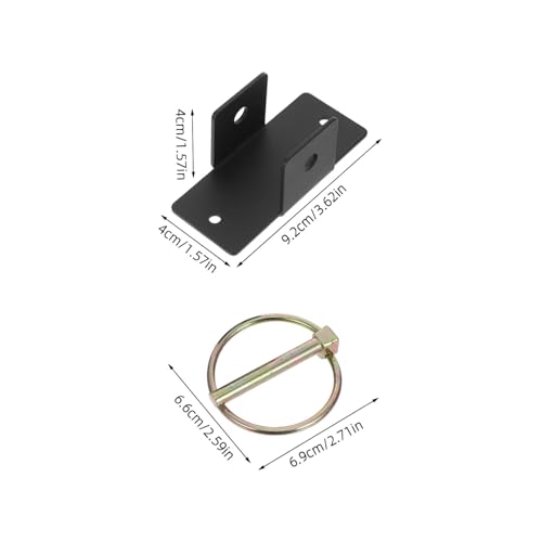 VICASKY Heavy Duty Steel Horse Bucket Hanging Hook for Livestock Water and Feed Buckets in Barns and Stables