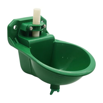 Sheep Water Bowl Automatic Drinking Waterer Float Valves Touch Switching Water Dispenser for Goat Cattle Horse Piglets ABS Animal Drinking Bowl