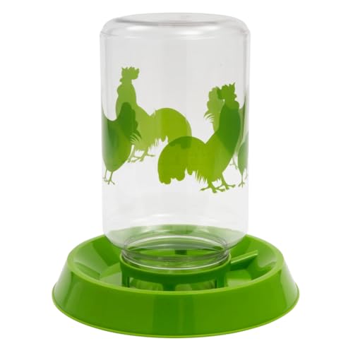 Lixit® Feeder or Waterer for Chickens and Other Wildlife - Made in USA (4 Quart) - size: 1 Count (Pack of 1)