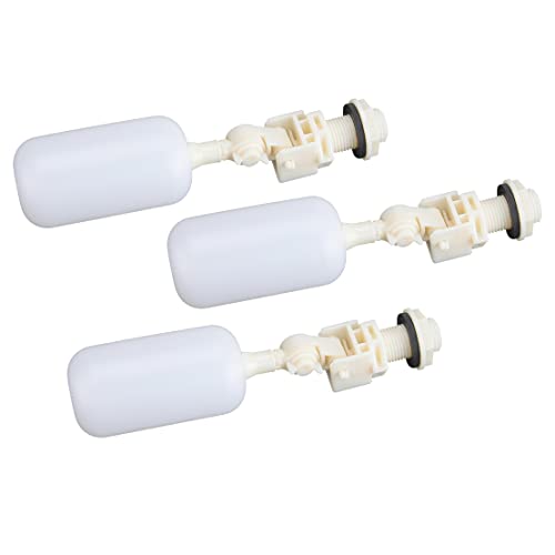 3Pcs Automatic Waterer Bowl Float Valves for Horse Cattle Sheep Pig Water Trough
