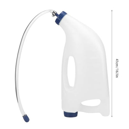 4L Calf Milk Bottle Holder with Ergonomic Handle and Dull Long Mouth Calf Milk for Feeding Cow Feeding - color: D