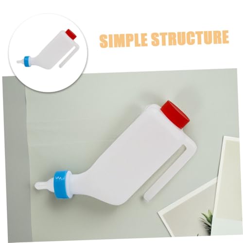 Toyvian Machine Pig Feeding Bottle Small Animal Milk Drinker Goat Bottle Livestock Effortless Pet Care