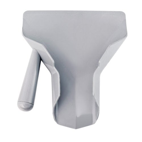 New Star Foodservice 42351 Polycarbonate Commercial French Fry Bagger, Left Handle, Gray - size: Left Handle
