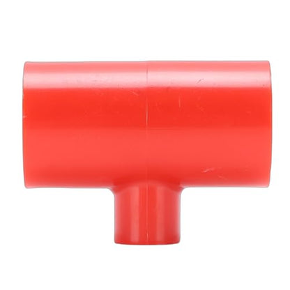 Automatic Poultry Waterer Fittings, 20PCS Thickened PVC No Drilling Required Chicken Waterer Tee Fittings, PVC Tee for Poultry with Threaded Nipples for Ducks Chickens