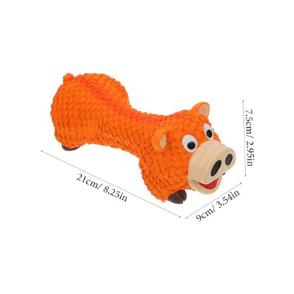 LIOOBO Puppy Chewing Pig Shape Teething Plaything for Dogs Durable and Easy to Pet Biting Engaging Exercise Training Tool for