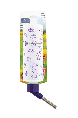 Lixit Corporation SLX0340 All Weather Hamster Water Bottle, 8-Ounce (671020) (Pack of 12) - color: Frosted All Weather, size: 8 Ounce (Pack of 12)