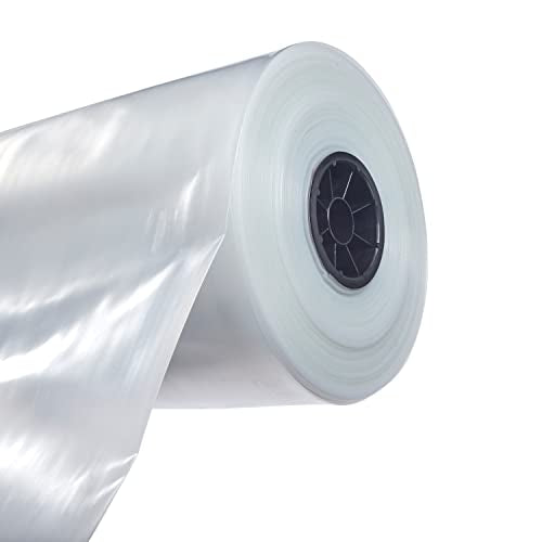 Hudson Exchange 12" x 350', 6 Mil, Poly Tubing Roll, Food Grade LDPE Resin, Custom Length Packaging
