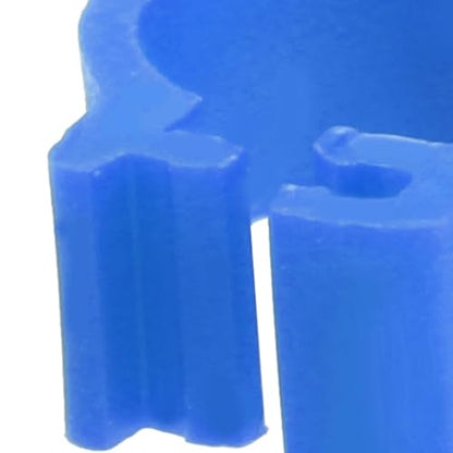 100Pcs Birds Leg Rings, 8mm Pigeon Leg Bands 001 to 100 Numbered Plastic Clip on Identification Rings for Chicks Parrots Finch Dove Lovebird Quail Bantam Lovebirds (Dark Blue) - color: Dark Blue
